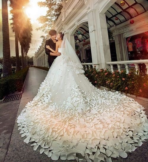 big wedding dress
