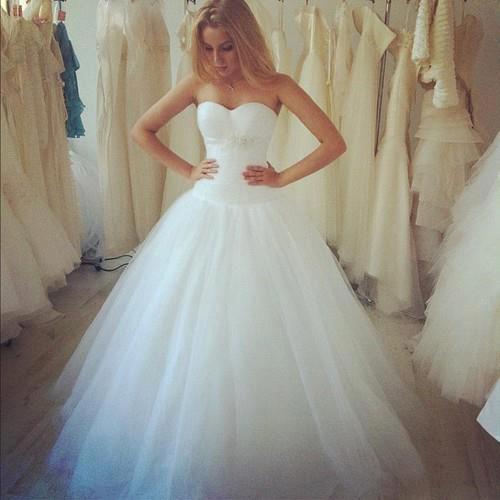 lovely wedding gown