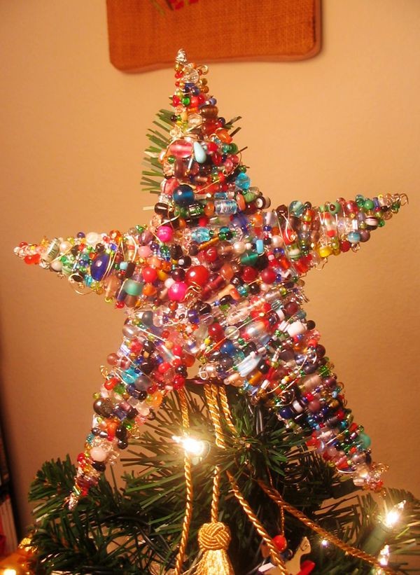 2013 christmas tree topper star christmas tree topper for 2013 colorful glass christmas tree topper-