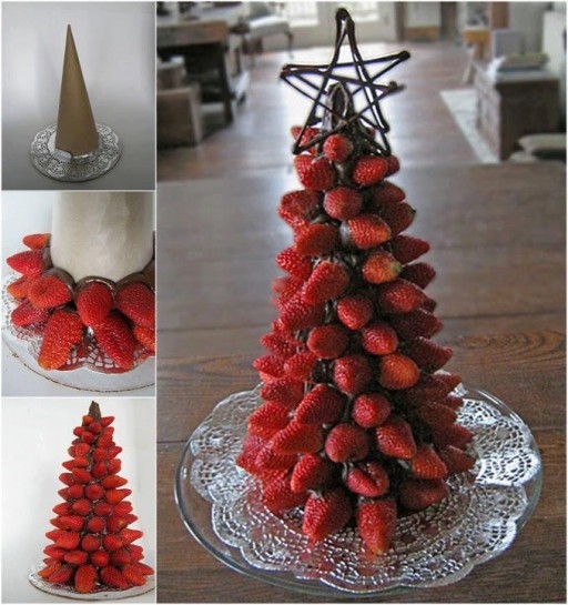 Diy-Strawberry-Christmas-Tree