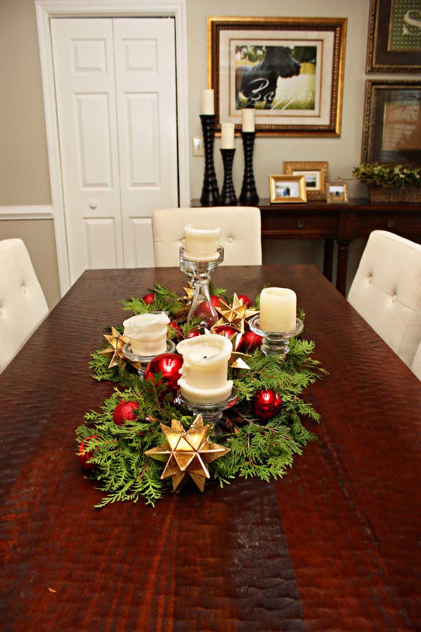 Fascinating-easy-make-christmas-table-decorations-