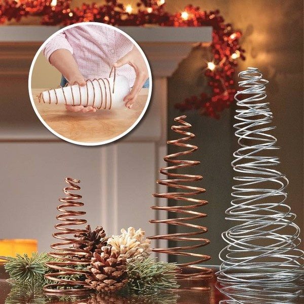 Wire-Tree-Cheap-Christmas-decoration