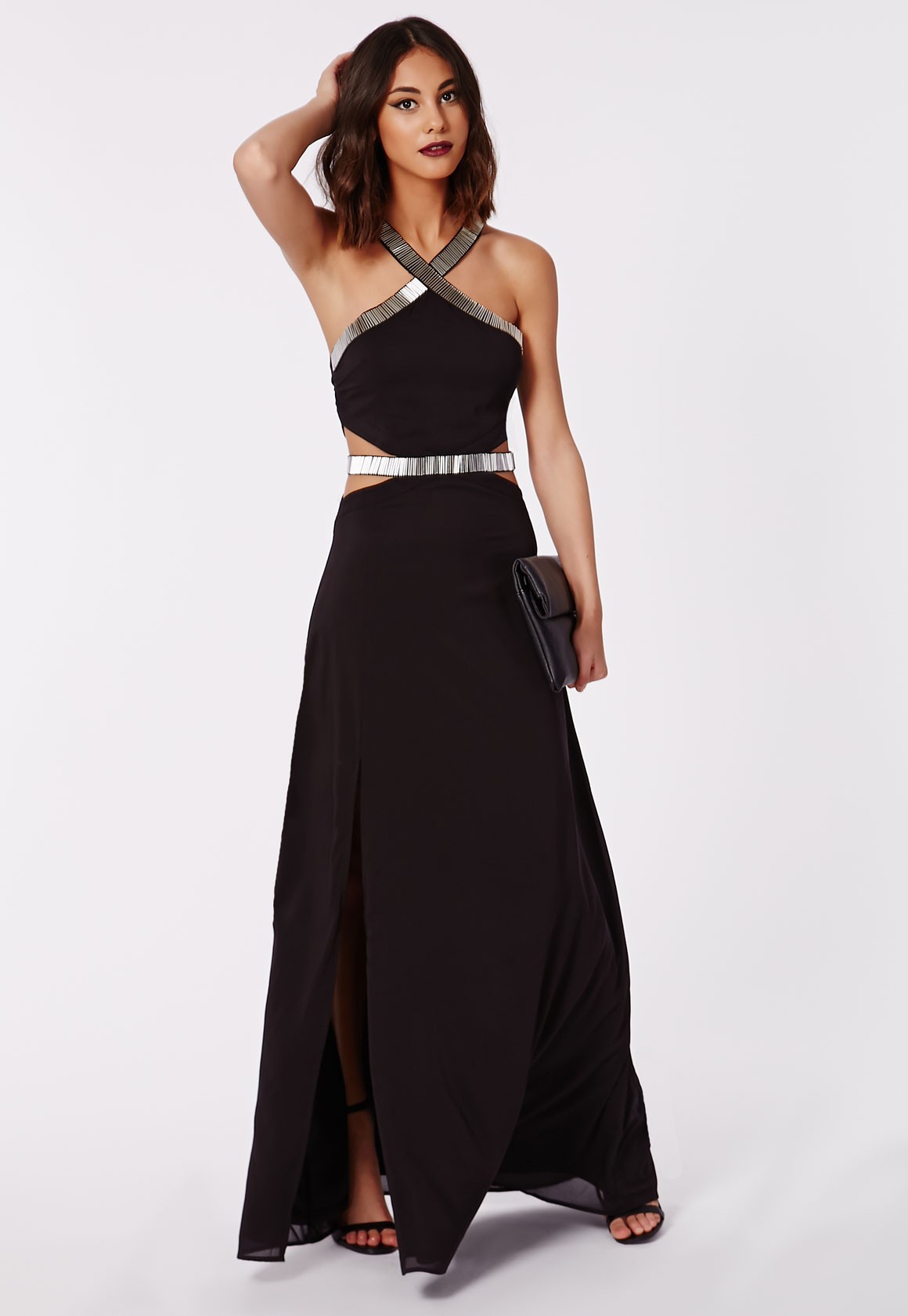 LONG BEAUTIFUL BLACK MAXI DRESSES...... Godfather Style