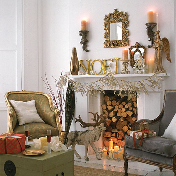 homemade-christmas-decoration-ideas-living-rooms-for-small-spaces
