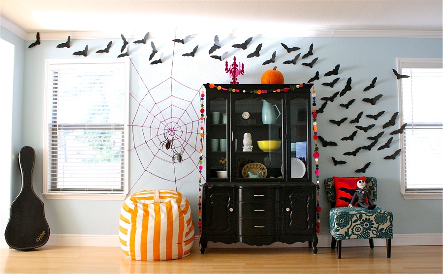 ideas for halloween decorations inside