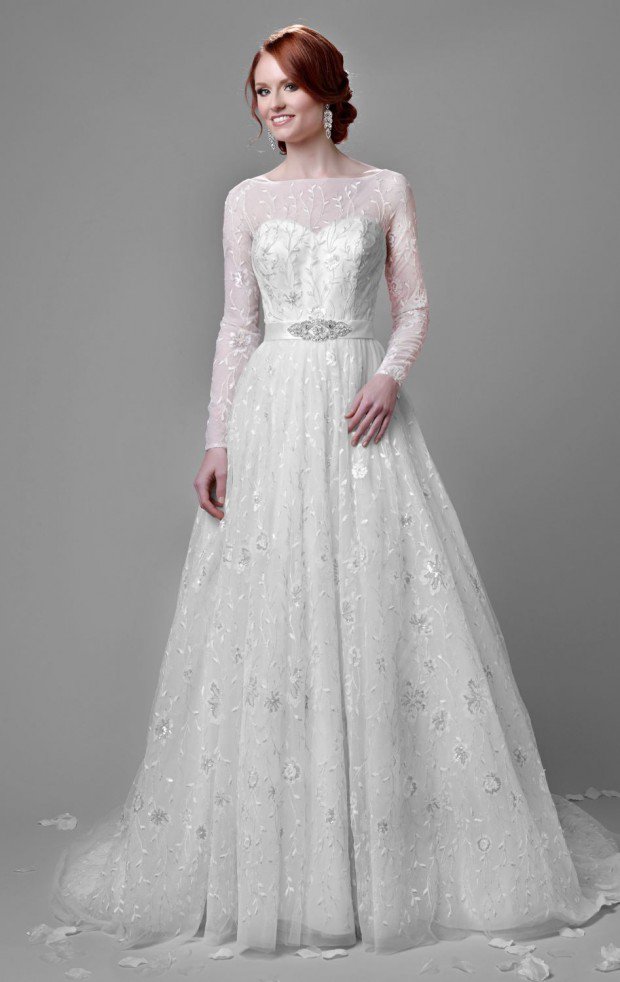 ADD SPARK TO YOUR WEDDING WITH EXCUSITE LONG SLEEVE WEDDING DRESSES ...
