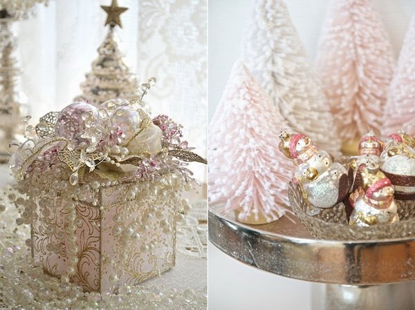 22 PASTEL CHRISTMAS DECOR IDEAS TO ADD GLAMOUR TO YOUR HOME DECORATIONS&hellip;&hellip; - Godfather Style