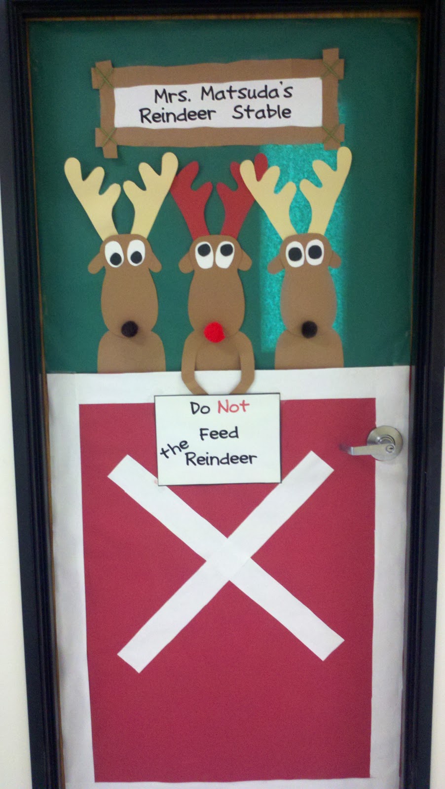 Reindeer Door