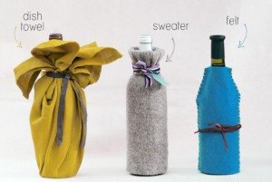 20 CREATIVE WINE BOTTLE WRAPPING WAYS TO IMPRESS YOUR BOYFRIEND….