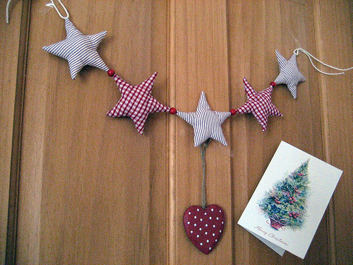 handmade star garlands