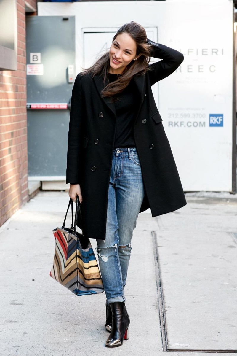 new-york-fashion-week-autum-winter-2014-street-styleOld-Jeans-trends-ripped-jeans-