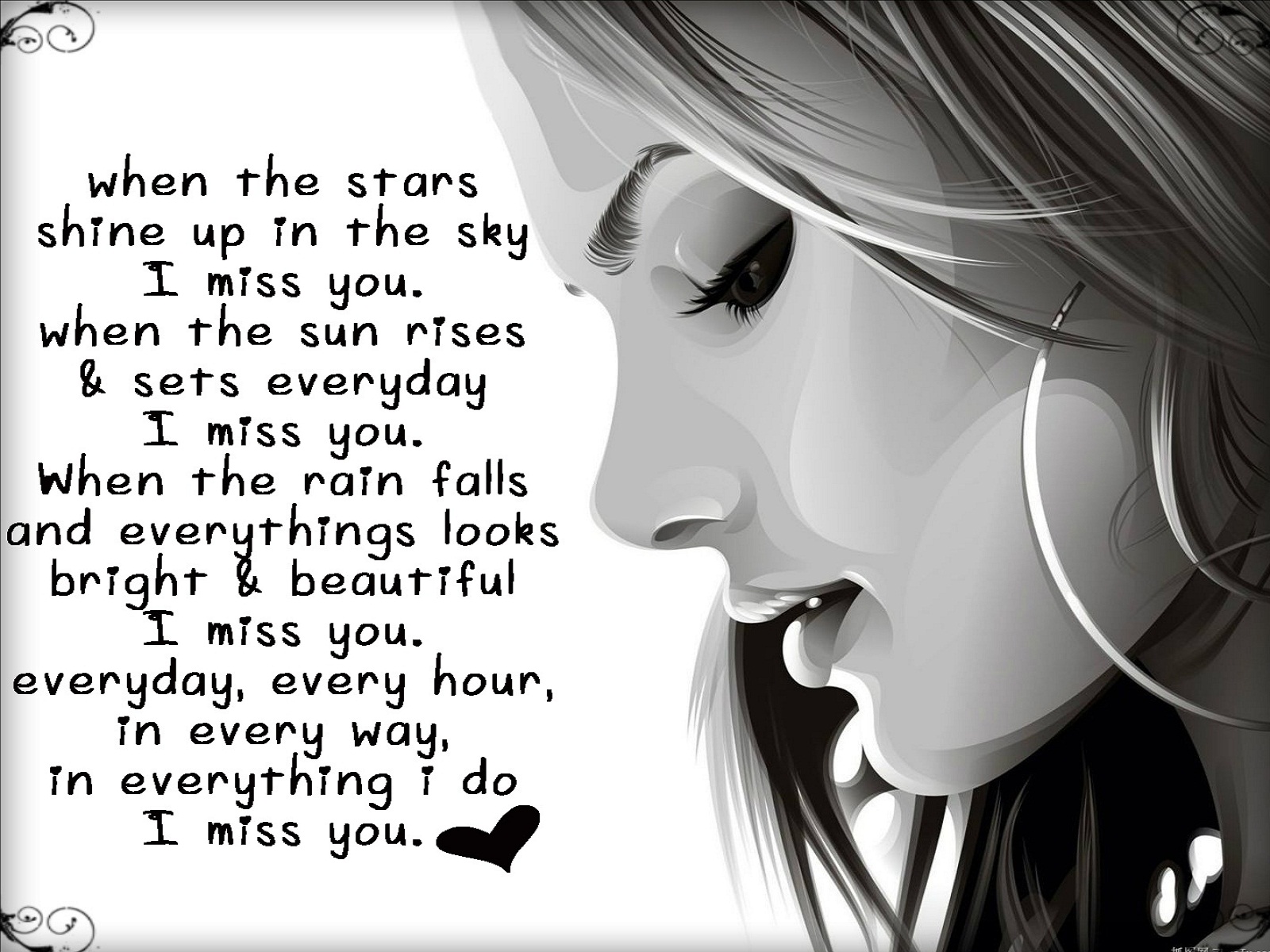 beautiful-girl-love-missing-u-with-quote.