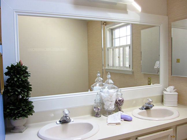 25 Stylish Bathroom Mirror Fittings, Unique Bathroom Mirror Frame Ideas