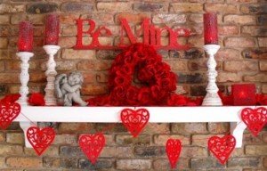 19 LOVELY VALENTINE FIREPLACE MANTEL DECORATING IDEAS……