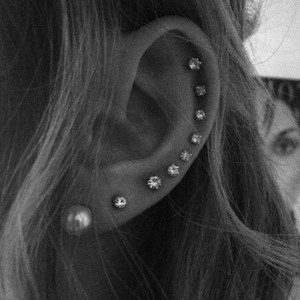 25 CHARMING EAR PIERCING INSPIRATIONS……