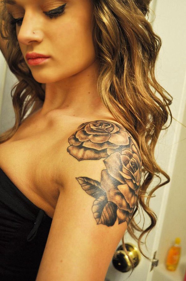 Rose-Shoulder-Tattoo-Shoulder-is-a-small-area-for-tattooing-compared-with-back.