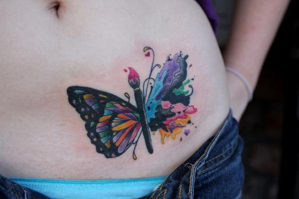 30-butterfly-paint-tattoo.
