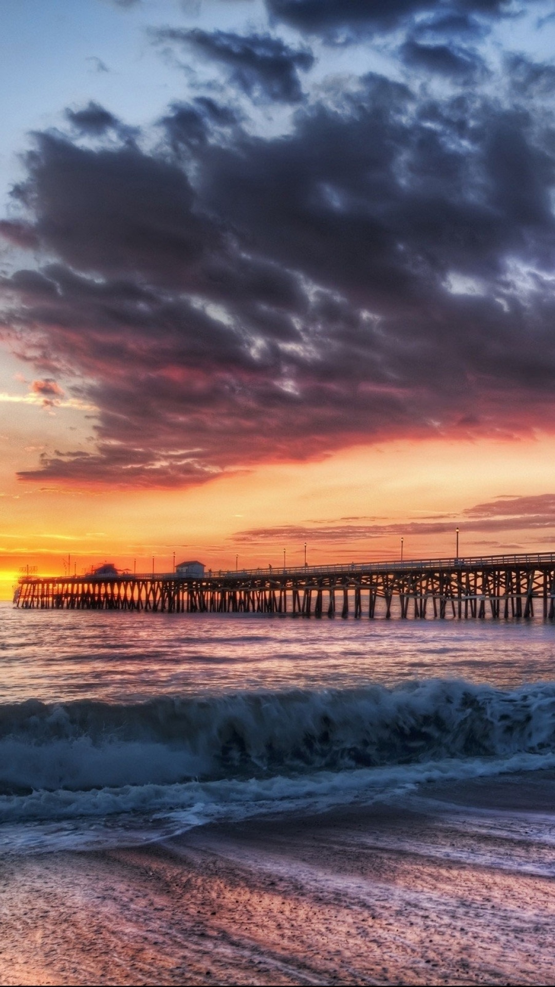 California-Beach-Dock-Sunset-iPhone-6-wallpaper.j