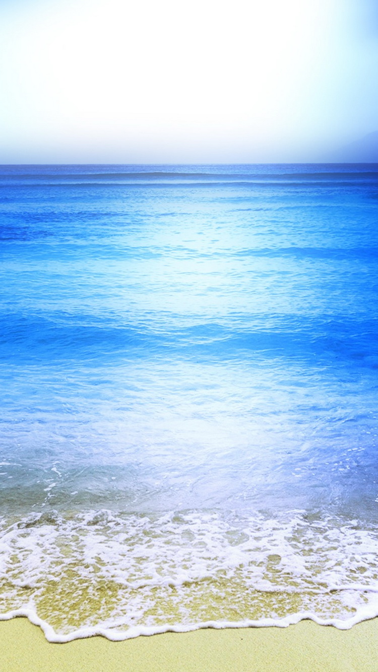 Calm-Sea-Wave-Beach-Shore-iPhone-6-Wallpaper.