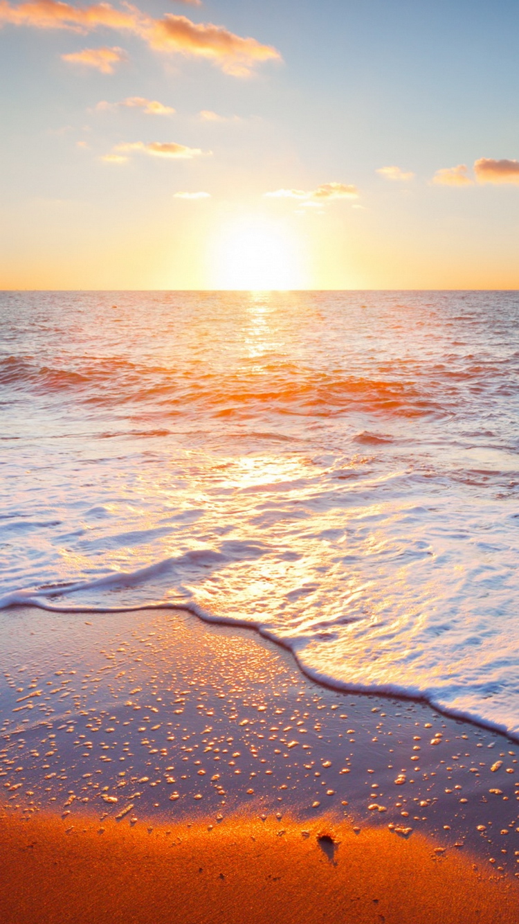 Golden-Beach-Sunrise-iPhone-6-Wallpaper