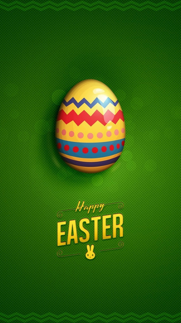 Happy-Easter-Green-iPhone-6-Wallpapers