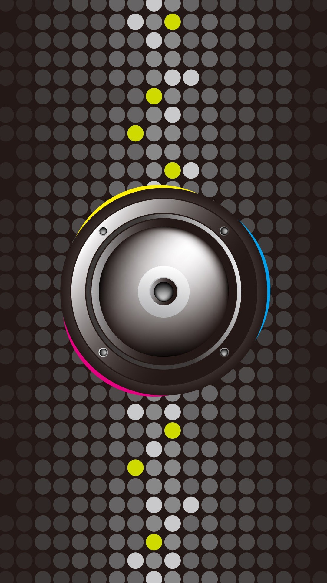Minimal-Speaker-Black-Pink-Blue-iPhone-6-Plus-HD-Wallpaper