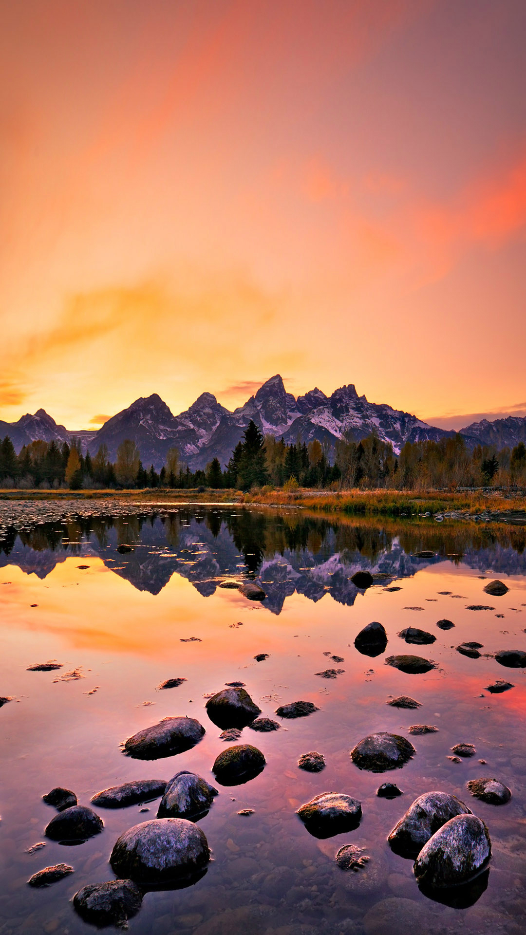 Mountain-Lake-Sunset-iPhone-6-wallpaper.
