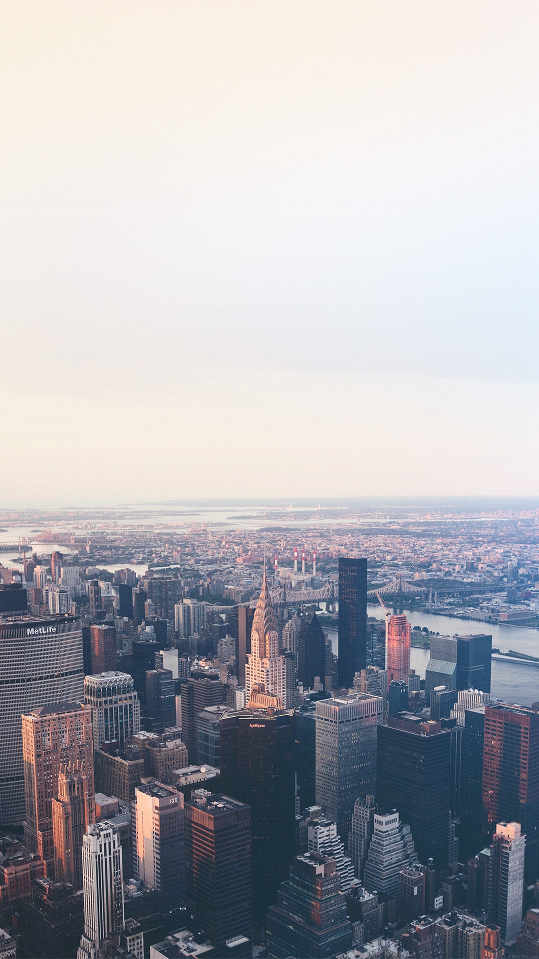 New-York-Flare-Blue-City-Sky-iPhone-6-wallpaper