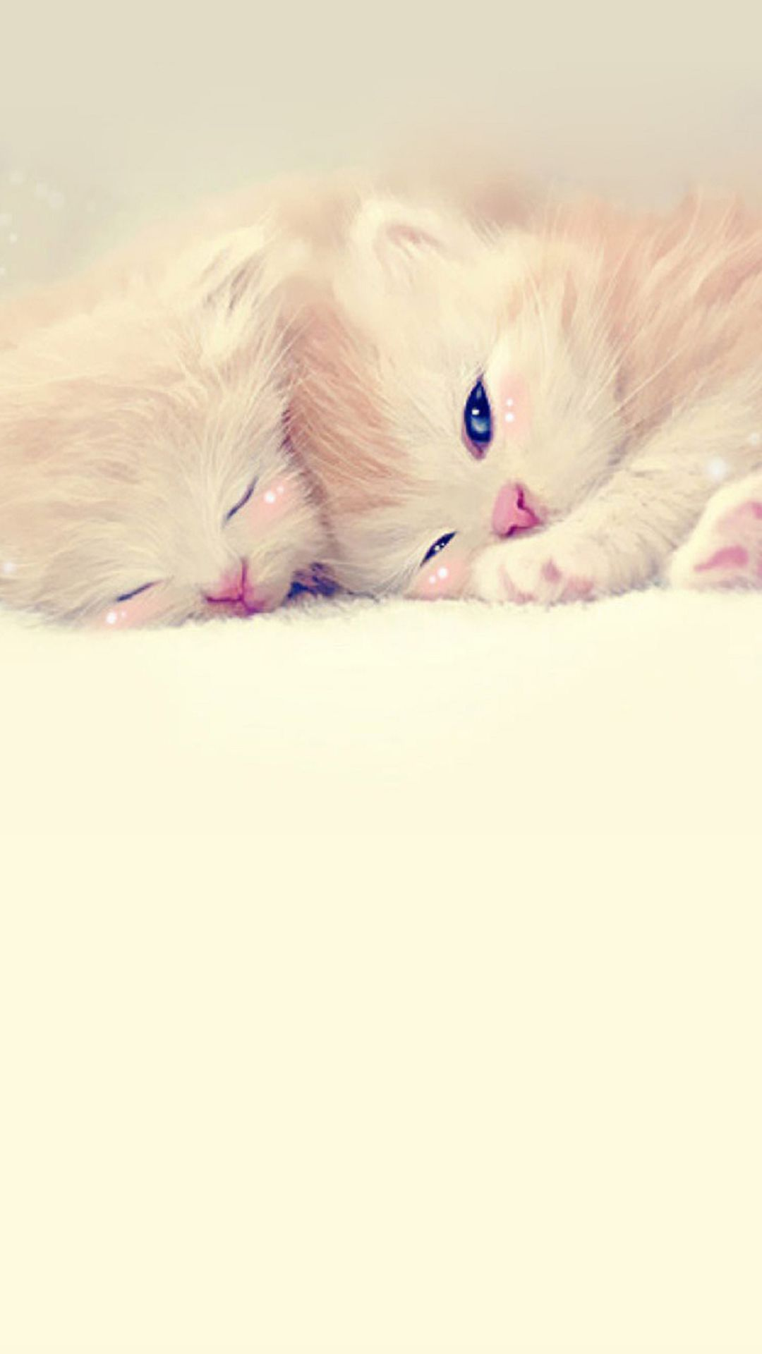 Sleeping-Cute-Kittens-Lockscreen-iPhone-6-wallpaper.