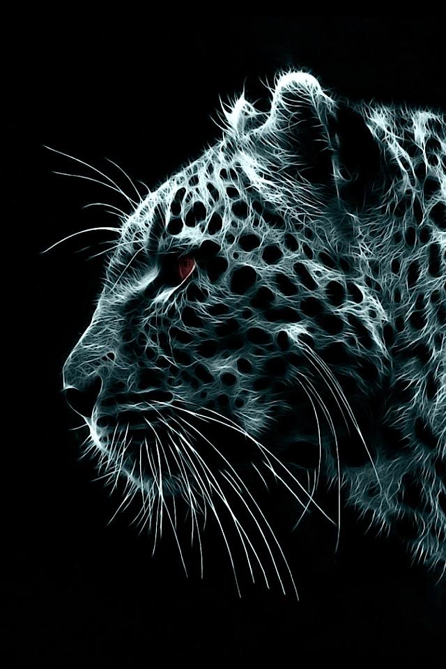 Snow-Leopard-Illustration-iPhone-Wallpaper.