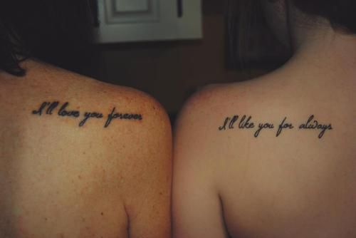 mother daughter tattoo...0