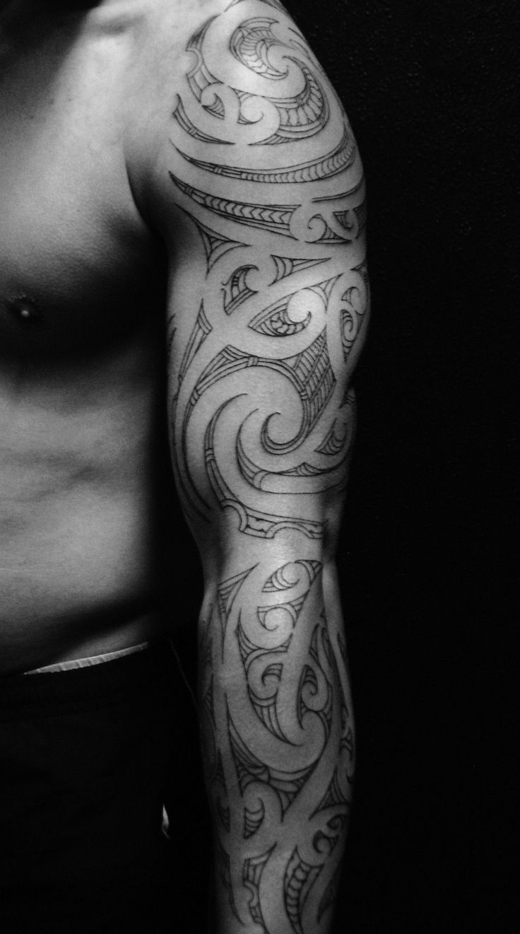 polynesian-tribal-sleeve-tattoo-tatouaz-maniki-2.
