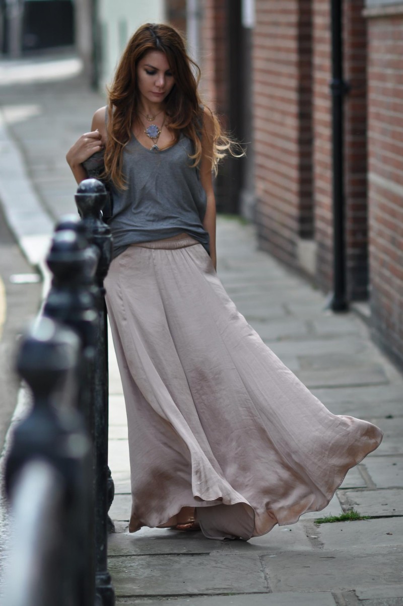 simona-mar-handmade-jewellery-summer-street-style-blog-zara-long-maxi-silk-flowy-skirt