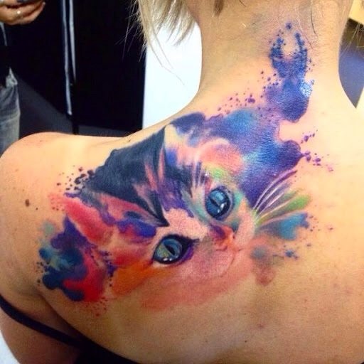 water color tattoo