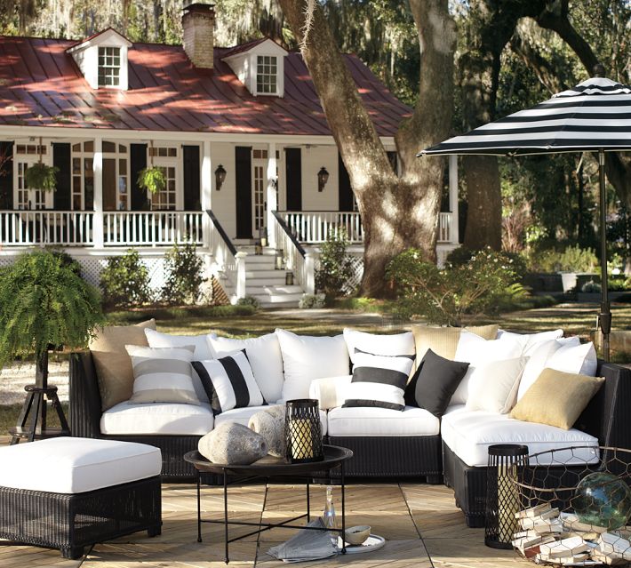 Black And White Outdoor Space Ideas 16