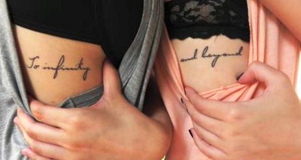 To-Infinity-And-Beyond-Infinity-Friendship-Tattoo-On-Side-Rib