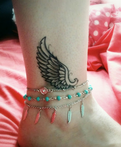 Wing-tattoo-designs-on-Ankle.