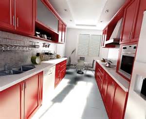 narrow kitchen 0