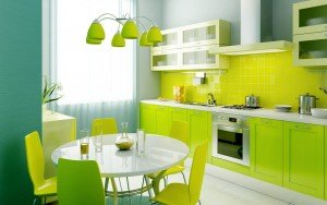 21 Refreshing Green Kitchen Design Ideas