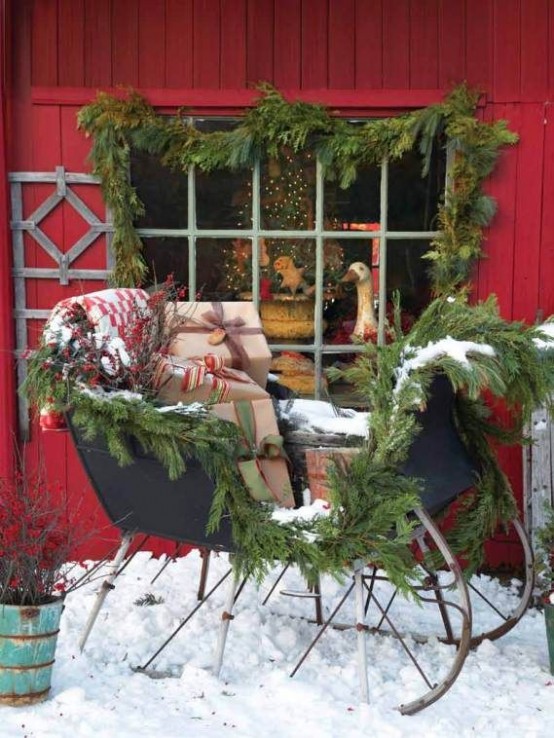 fun-and-creative-sleigh-decor-ideas-for-christmas-6