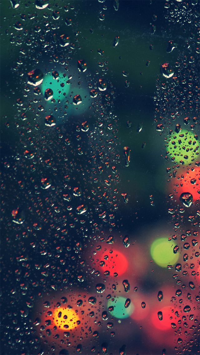 window-rain-bokeh-christmas-lights-iphone-5-wallpaper