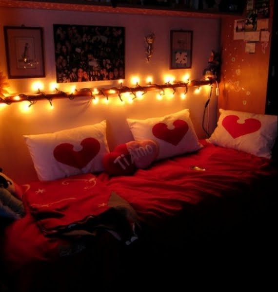 Creative Ideas To Decorate Bedroom For Valentines Day for Large Space