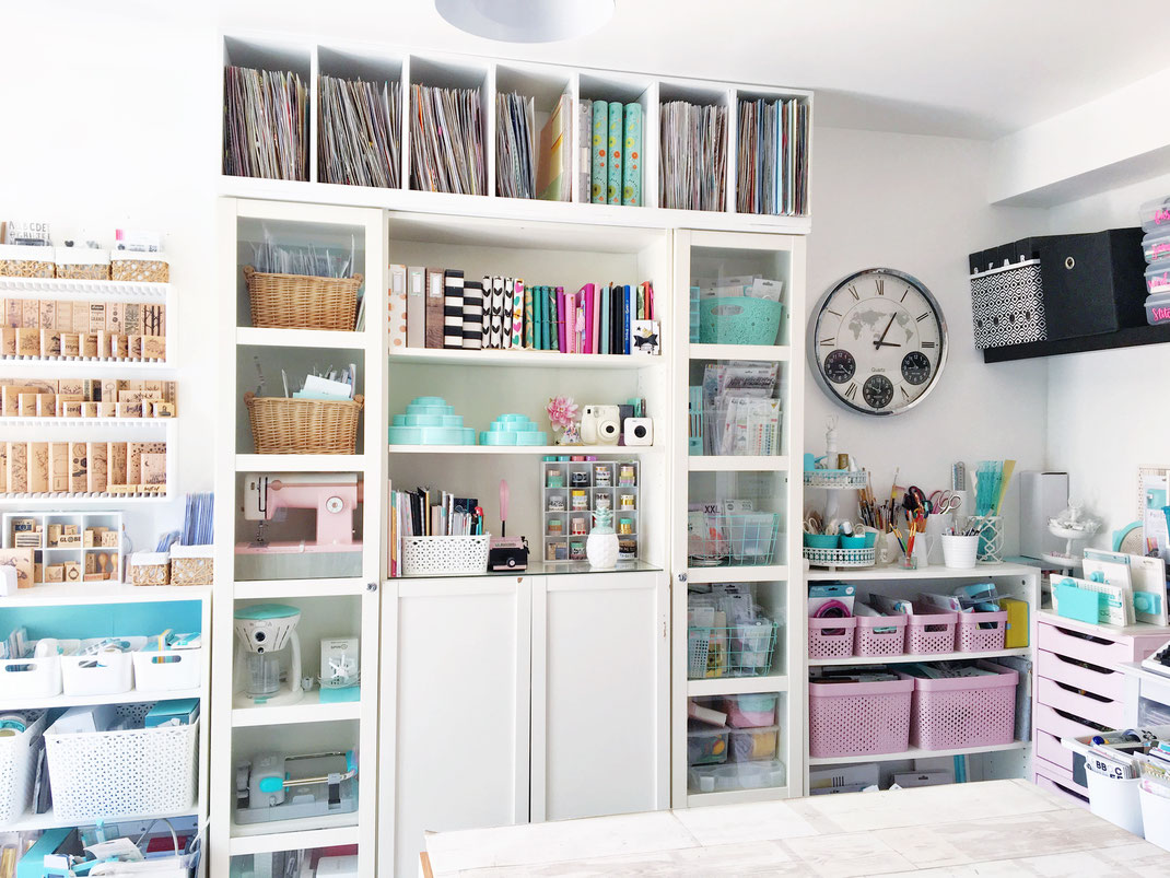 8 Craft Room Storage Ideas When You’re On A Budget - Godfather Style
